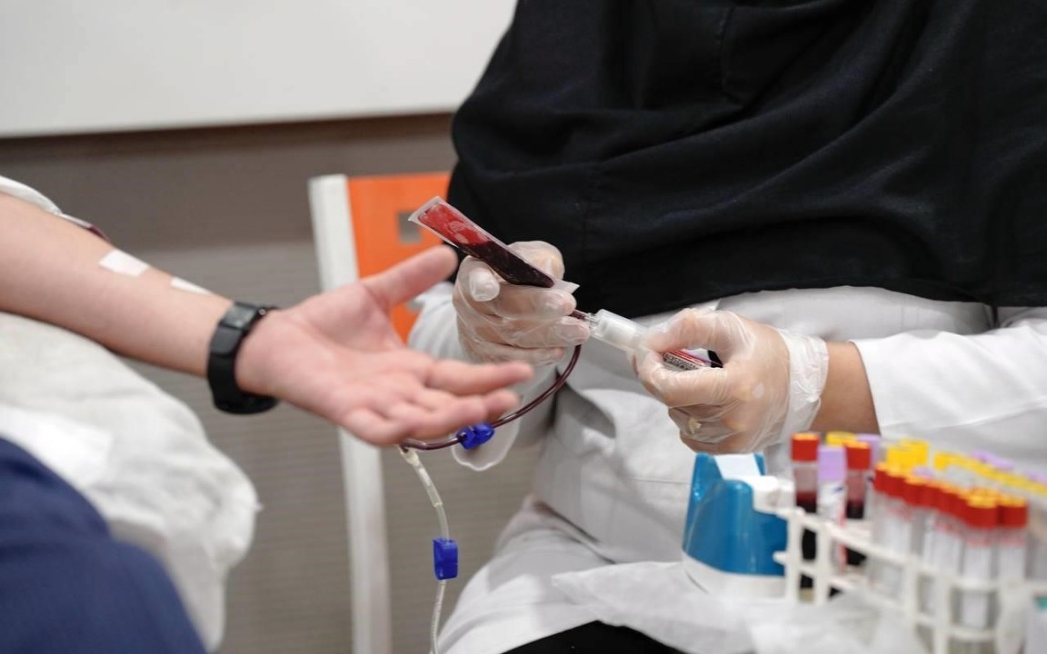 مشارکت داوطلبانه کارکنان بانک مسکن در اهدای خون مشارکت داوطلبانه کارکنان بانک مسکن در اهدای خون